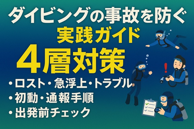 Scuba diving safety tips